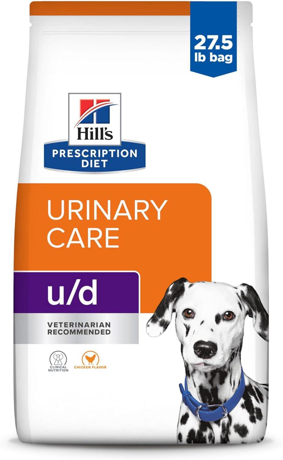 imageHills Prescription Diet ud Urinary Care Dry Dog Food Veterinary Diet 85 lb BagChicken