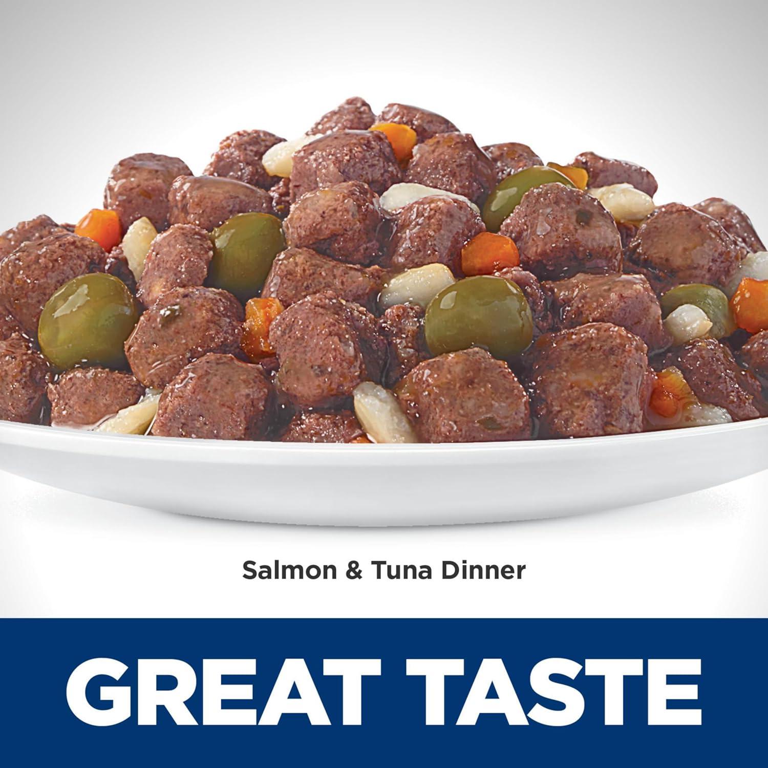 imageHills Science Diet Sensitive Stomach amp Skin Adult 16 Stomach amp Skin Sensitivity Support Wet Cat Food Chicken amp Beef Stew 28 oz Pouch Case of 24Salmon Tuna Stew