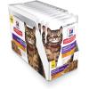 Hill’s Science Diet Sensitive Stomach & Skin, Adult 1-6, Stomach & Skin Sensitivity Support, Wet Cat Food, Chicken & Beef Stew, 2.8 oz Pouch, Case of 24(Chicken & Beef Stew)