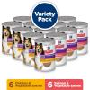 Hill’s Science Diet Sensitive Stomach & Skin, Adult 1-6, Stomach & Skin Sensitivity support, Wet Dog Food, Turkey & Rice Stew, 12.5 oz Can, Case of 12(Variety Pack: Chicken & Vegetables; Salmon & Vegetables Loaf)
