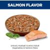 Hill’s Science Diet Urinary Hairball Control, Adult 1-6, Urinary Track Health & Hairball Control Support, Wet Cat Food, Chicken Minced, 2.9 oz Can, Case of 12(Salmon & Vegetables Stew)
