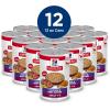 Hill’s Science Diet Adult 1-6, Adult 1-6 Premium Nutrition, Wet Dog Food, Chicken & Vegetables Stew, 12.8 oz Can, Case of 12(Chicken & Beef)