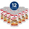 Hill’s Science Diet Adult 1-6, Adult 1-6 Premium Nutrition, Wet Dog Food, Chicken & Vegetables Stew, 12.8 oz Can, Case of 12(Chicken & Vegetables Stew)