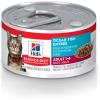 Hill’s Science Diet Adult 1-6, Adult 1-6 Premium Nutrition, Wet Cat Food, Chicken Stew, 5.5 oz Can, Case of 24(Ocean Fish Minced)