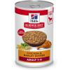 Hill’s Science Diet Adult 1-6, Adult 1-6 Premium Nutrition, Wet Dog Food, Chicken & Vegetables Stew, 12.8 oz Can, Case of 12(Chicken & Barley)