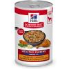 Hill’s Science Diet Healthy Cuisine, Senior Adult 7+, Senior Premium Nutrition, Wet Dog Food, Braised Beef, Carrots & Peas Stew, 12.5 oz Can, Case of 12(Roasted Chicken  Carrots & Spinach Stew)