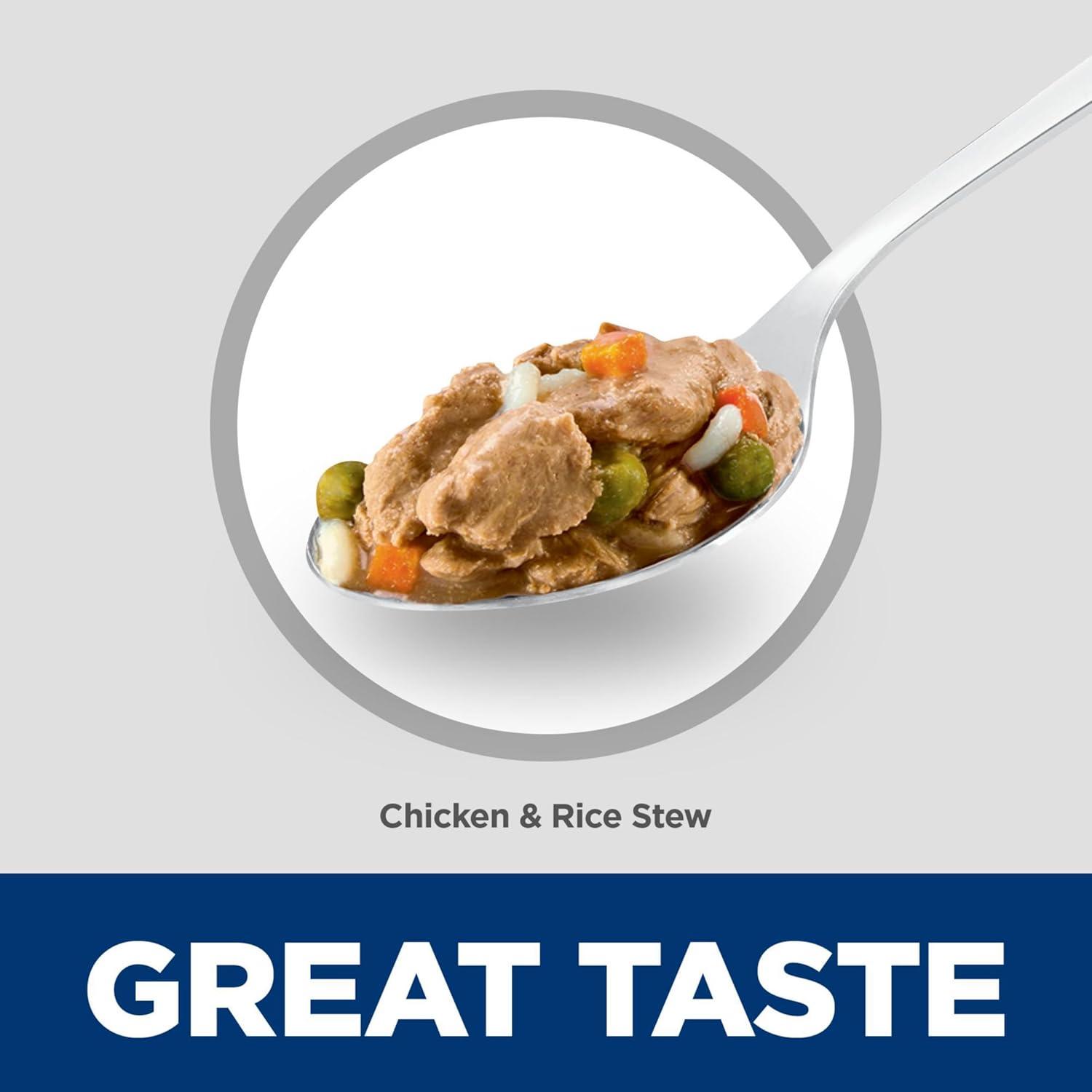 imageHills Science Diet Puppy Puppy Premium Nutrition Wet Dog Food Chicken amp Barley Loaf 13 oz Can Case of 12Chicken Rice Stew