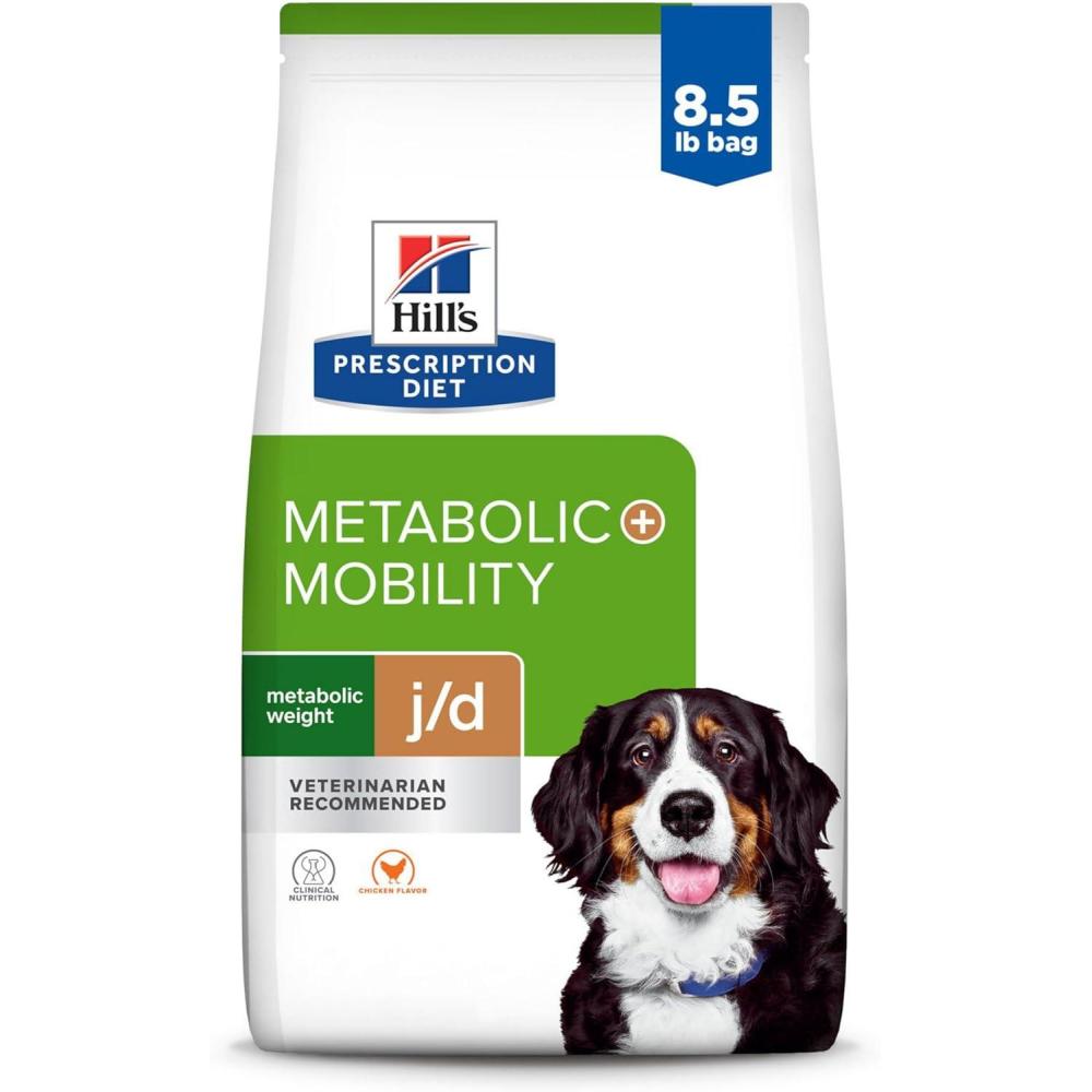 imageHills Prescription Diet Metabolic  Mobility Weight  jd Joint Care Chicken Flavor Dry Dog Food Veterinary Diet 24 lb BagChicken