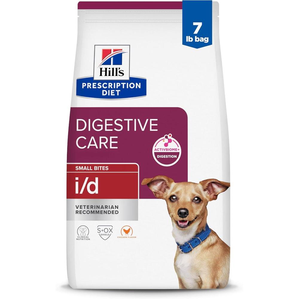imageHills Prescription Diet id Digestive Care Chicken Flavor Dry Dog Food Veterinary Diet 176 lb BagChicken  Small Bites