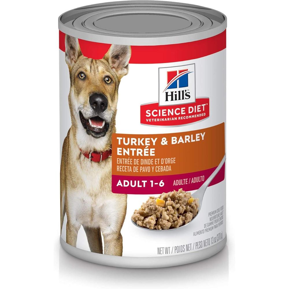 imageHills Science Diet Wet Dog Food Turkey amp Barley Entre Adult 16 13 oz Cans 12Pack