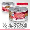 Hill’s Science Diet Healthy Cuisine, Adult 1-6, Great Taste, Wet Cat Food, Roasted chicken & Rice Stew, 2.8 oz Can, Case of 24(Poached Salmon & Spinach Stew)