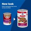 Hill’s Science Diet Healthy Cuisine, Adult 1-6, Great Taste, Wet Dog Food, Variety Pack: Roasted Chicken, Carrots & Spinach; Braised Beef , Carrots & Peas Stew, 12.5 oz Can Variety Pack, Case of 12(Braised Beef  Carrots & Peas Stew)
