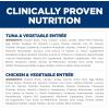 Hill’s Science Diet Sensitive Stomach & Skin, Adult 1-6, Stomach & Skin Sensitivity Support, Wet Cat Food, Salmon & Vegetables Minced, 2.9 oz Can, Case of 24(Variety Pack: Chicken; Tuna Minced)
