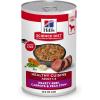 Hill’s Science Diet Healthy Cuisine, Adult 1-6, Great Taste, Wet Dog Food, Variety Pack: Roasted Chicken, Carrots & Spinach; Braised Beef , Carrots & Peas Stew, 12.5 oz Can Variety Pack, Case of 12(Braised Beef  Carrots & Peas Stew)
