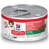 Hill’s Science Diet Kitten, Kitten Premium Nutrition, Wet Cat Food, Liver & Chicken Minced, 5.5 oz Can, Case of 24(Salmon Minced)
