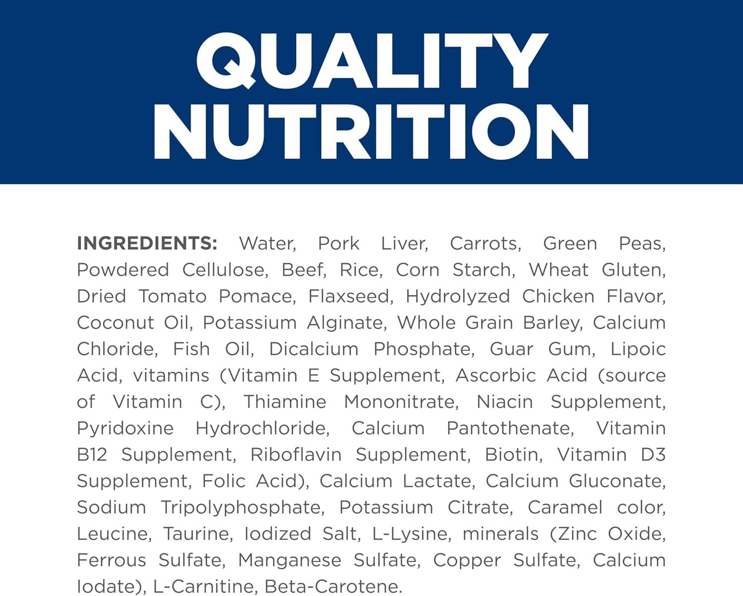 imageHills Prescription Diet Metabolic Weight Management Chicken Flavor Wet Dog Food Veterinary Diet 13 oz Cans 12PackVegetable  Beef Stew