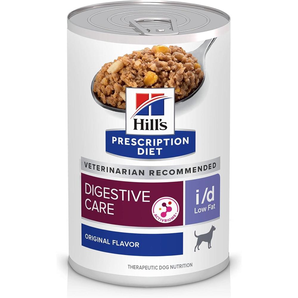 imageHills Prescription Diet id Low Fat Digestive Care Rice Vegetable amp Chicken Stew Wet Dog Food Veterinary Diet 55 oz Cans 24PackOriginal Flavor