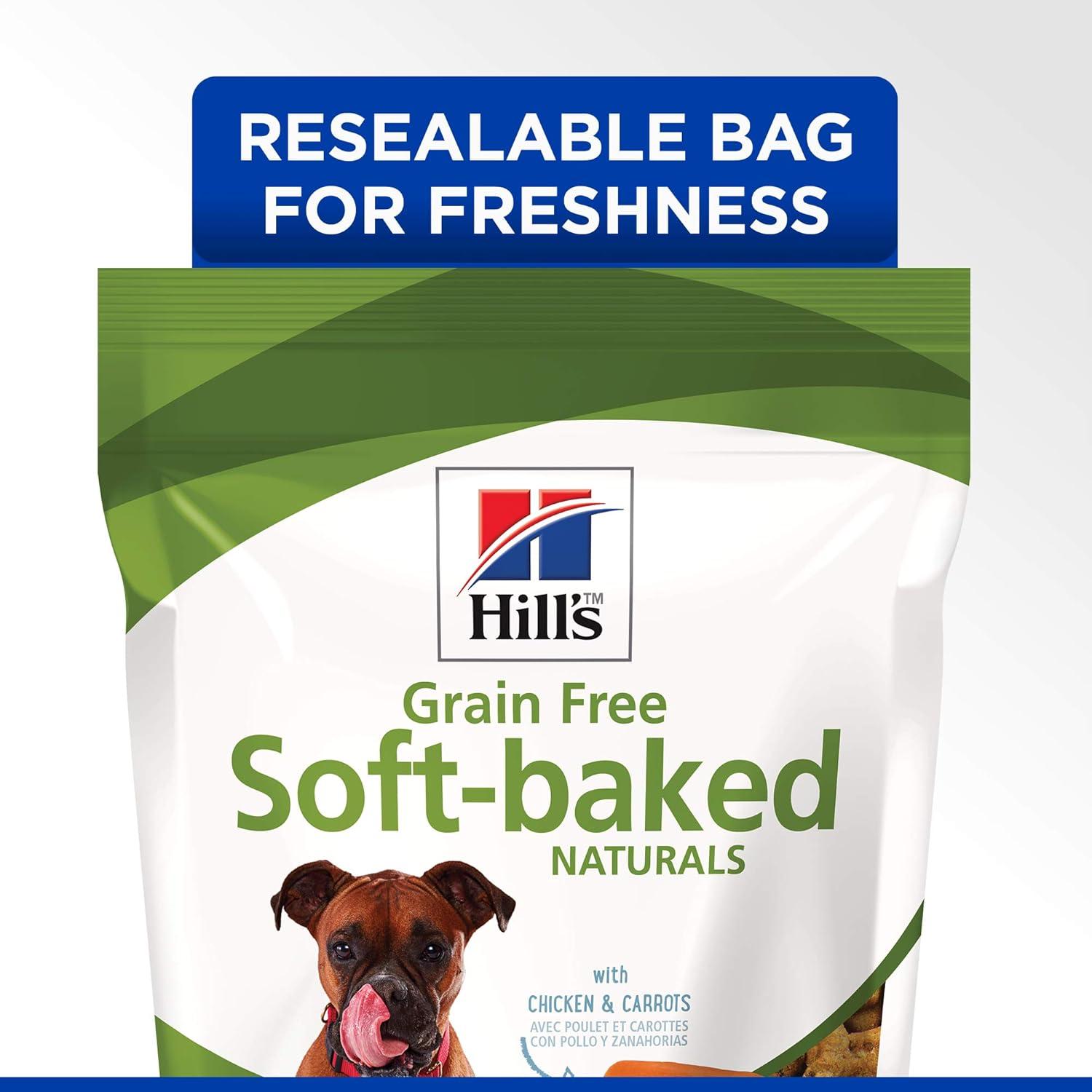 imageHills Grain Free Soft Baked Naturals All Life Stages Great Taste Dog Treats Beef amp Sweet Potato 8 oz BagChicken Carrots