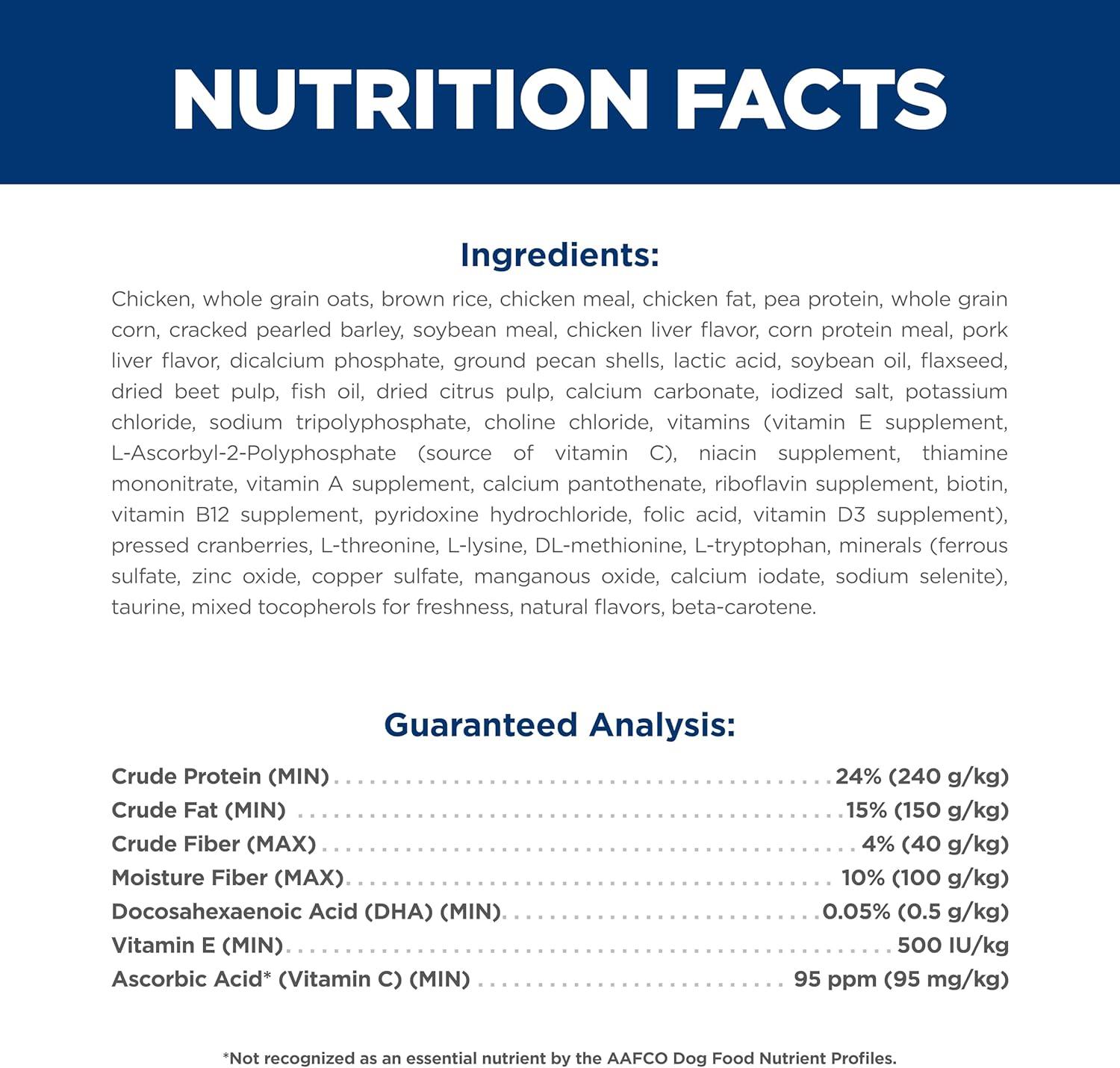 imageHills Science Diet Puppy Small amp Mini Breeds Dry Dog Food Chicken amp Brown Rice 45 lb BagChicken Brown Rice
