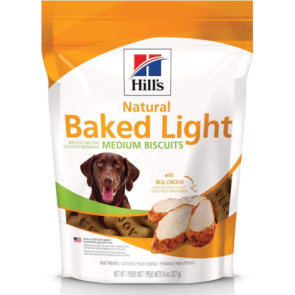 imageHills Natural Baked Light Biscuits All Life Stages Great Taste Mini Dog Treats Chicken 8 oz BagChicken medium  large breeds