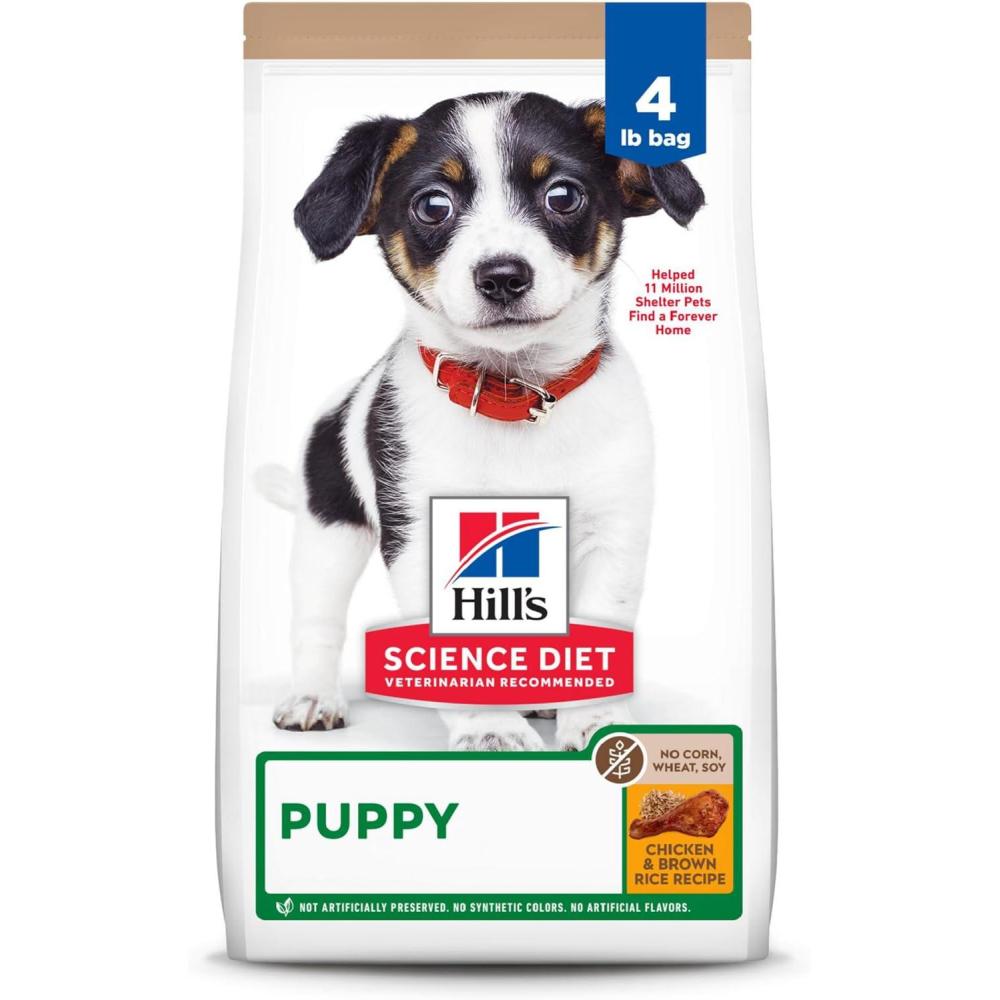 imageHills Science Diet Puppy Puppy Premium Nutrition Dry Dog Food No Corn Wheat Soy Chicken amp Brown Rice 125 lb BagChicken  Brown Rice