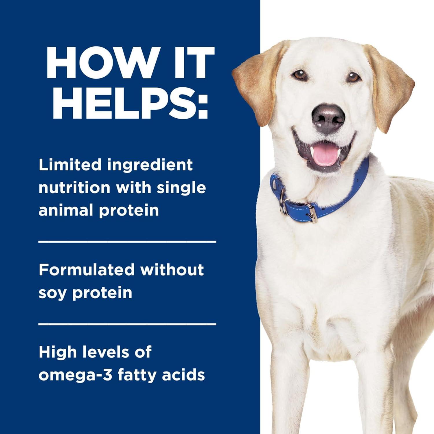 imageHills Prescription Diet zd Low Fat Dog Wet Food Hydrolyzed Soy Recipe 13 oz Cans 12PackDuck