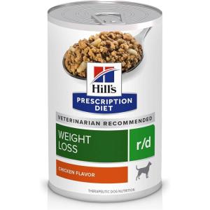 Hill’s Prescription Diet r/d Weight Reduction Wet Dog Food, Veterinary Diet, 12.3 oz. Cans, 12-Pack