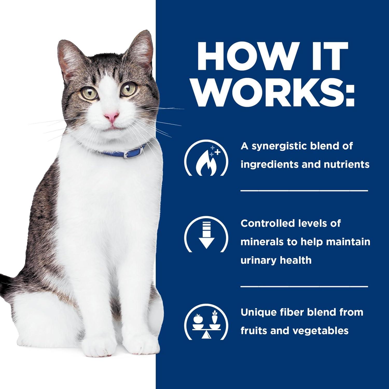 imageHills Prescription Diet cd Metabolic Urinary Weight Care Chicken Flavor Dry Cat Food Veterinary Diet 635 lb BagChicken