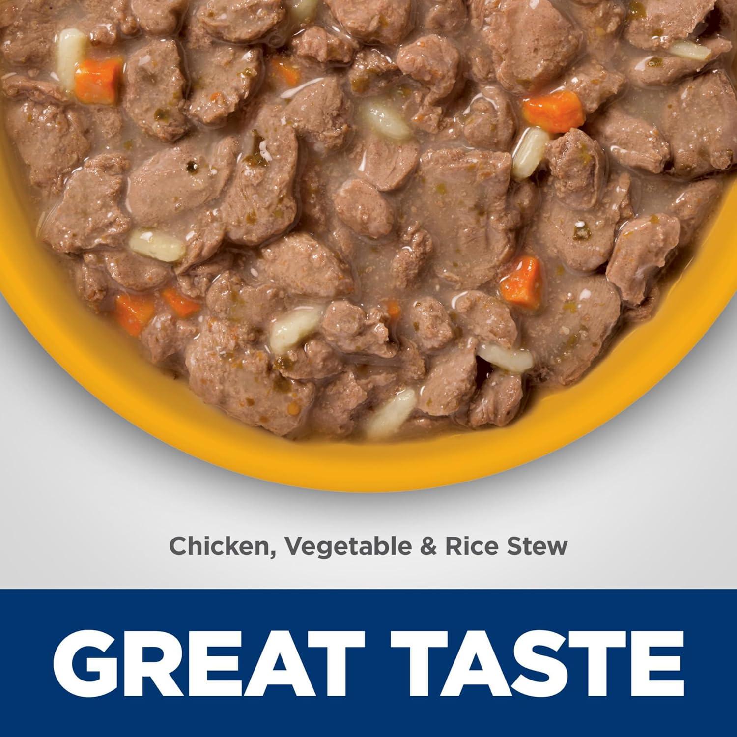 imageHills Science Diet Perfect Digestion Adult 16 Digestive Support Wet Cat Food Chicken Vegetables amp Rice Stew 29 oz Can Case of 2429 Ounce Pack of 24